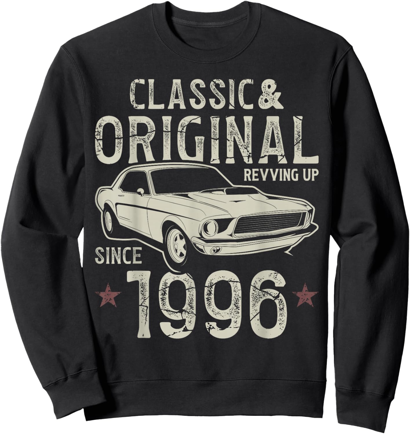 29th Birthday 1996 Classic Car Sweatshirt - Sweatshirt | Black