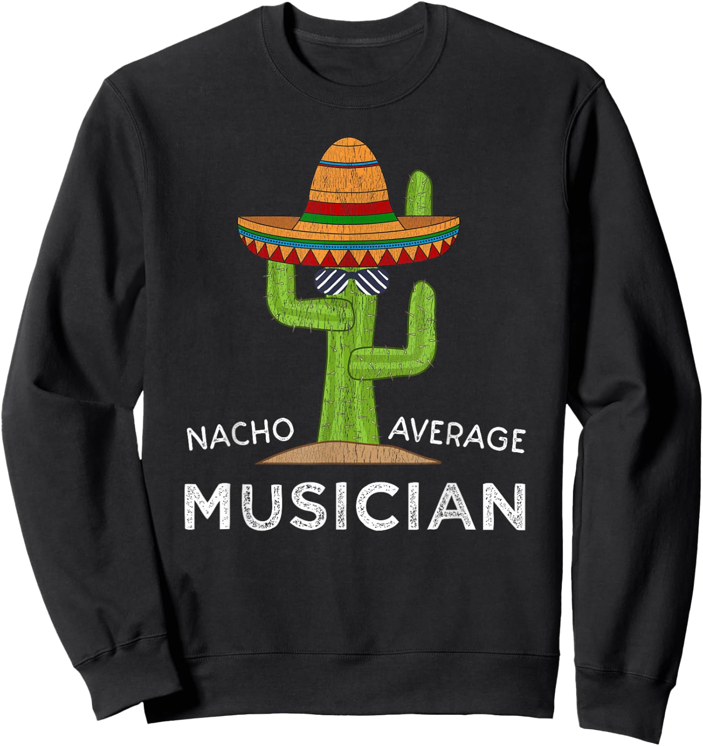 Funny Musician Sweatshirt - Sweatshirt | Black