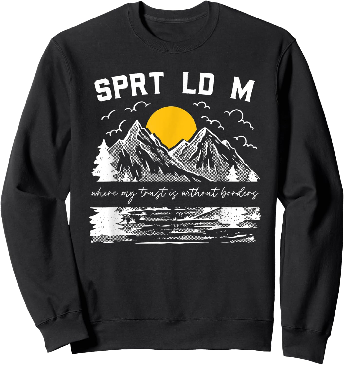Spirit Lead ME Sprt Ld M Kirche Jesus Christus Christlich Sweatshirt - Sweatshirt | Black
