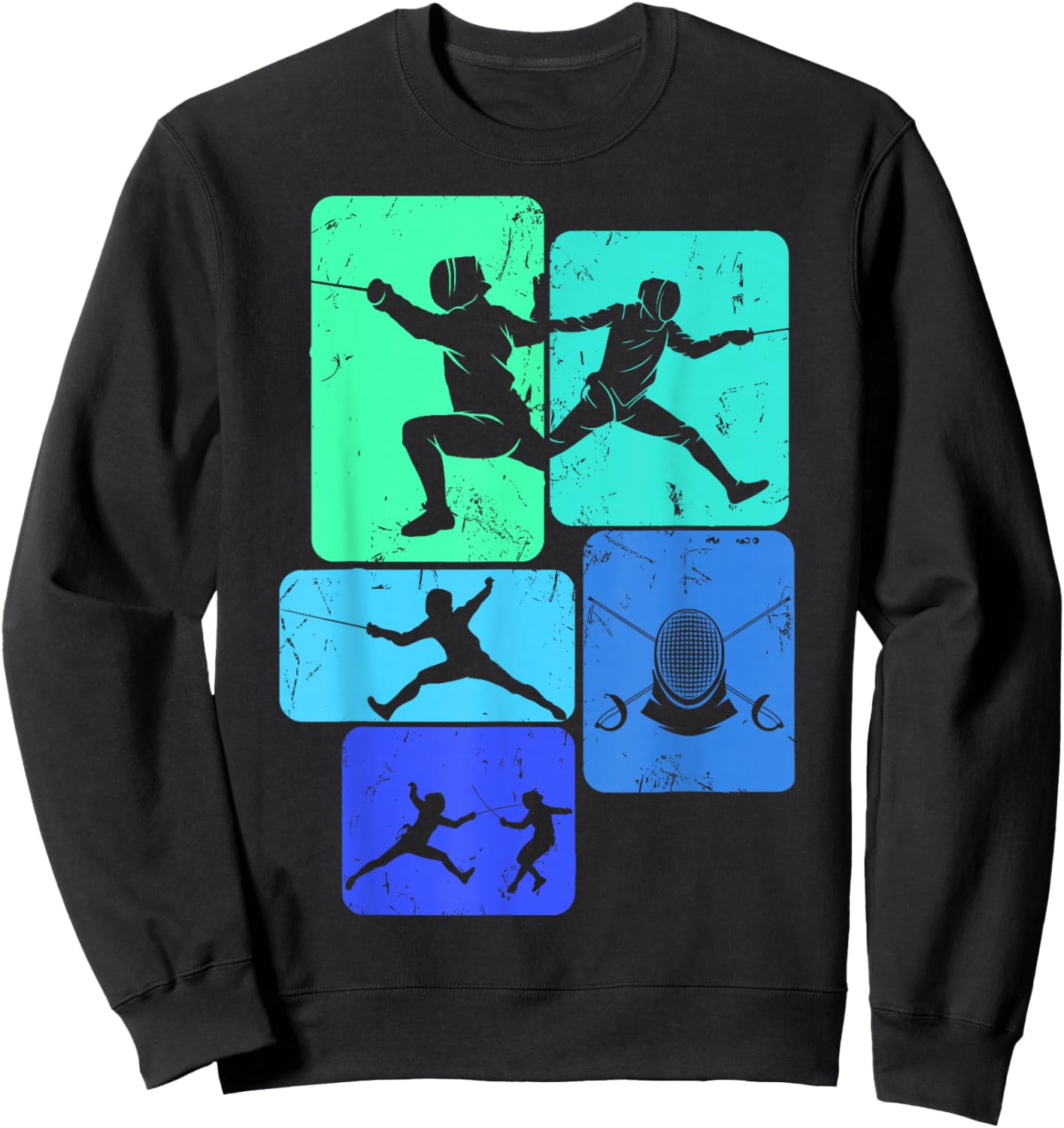 Fencing Fencing , Black, S Sweatshirt - Sweatshirt | Black