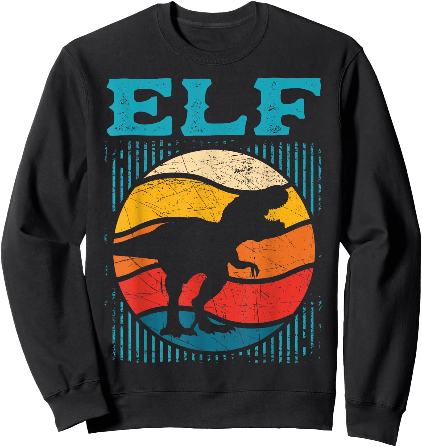 Dino 11 Years | Dinosaur | 11th Birthday Boy Dino Fan , black, S Sweatshirt - Sweatshirt | Black
