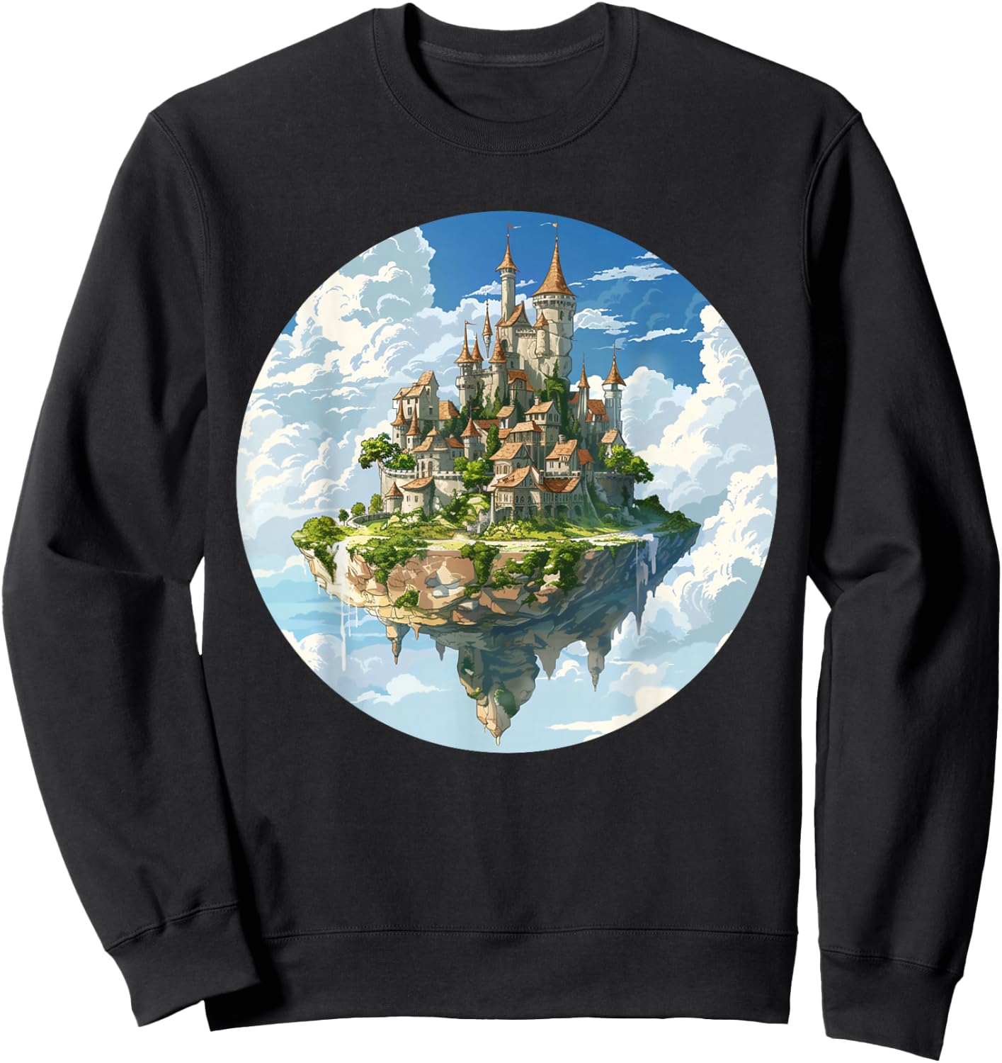Castle in the Sky Costume Sweatshirt - Sweatshirt | Black