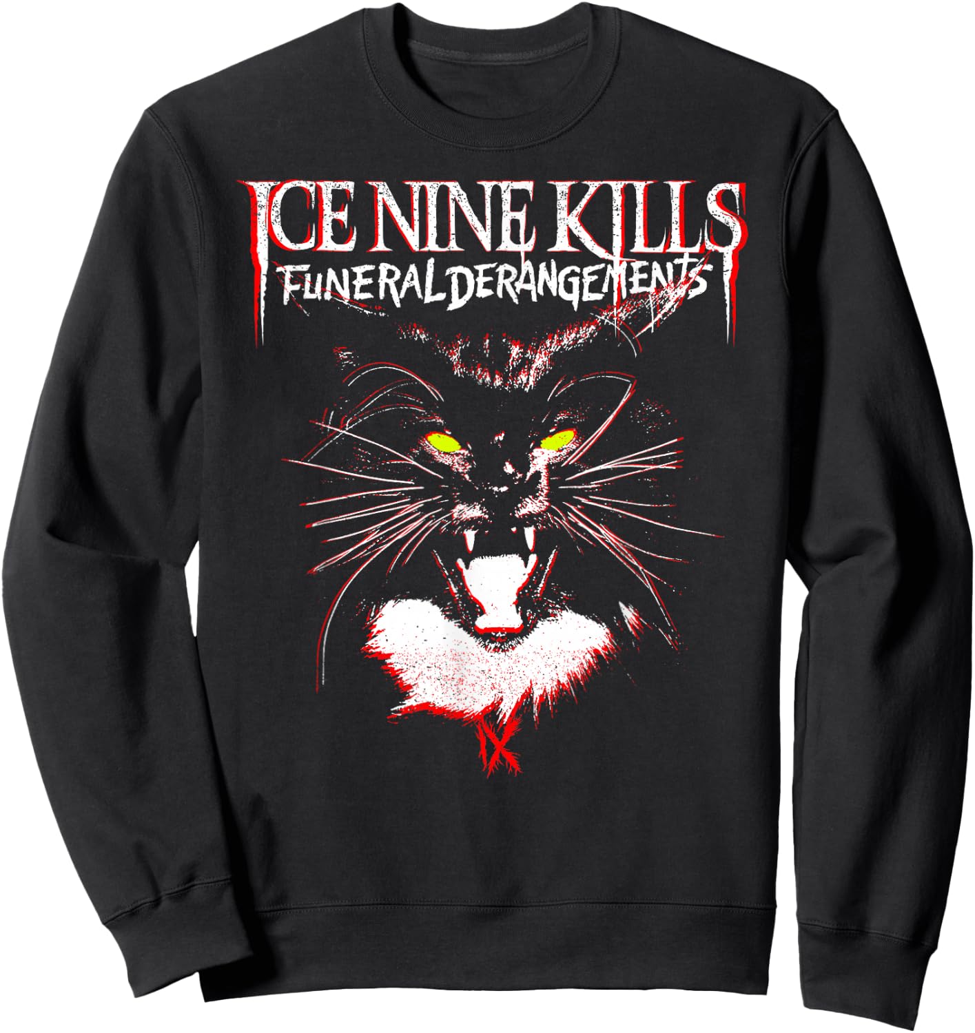 Ice Nine Kills - Funeral Derangements Halloween , black Sweatshirt - Sweatshirt | Black