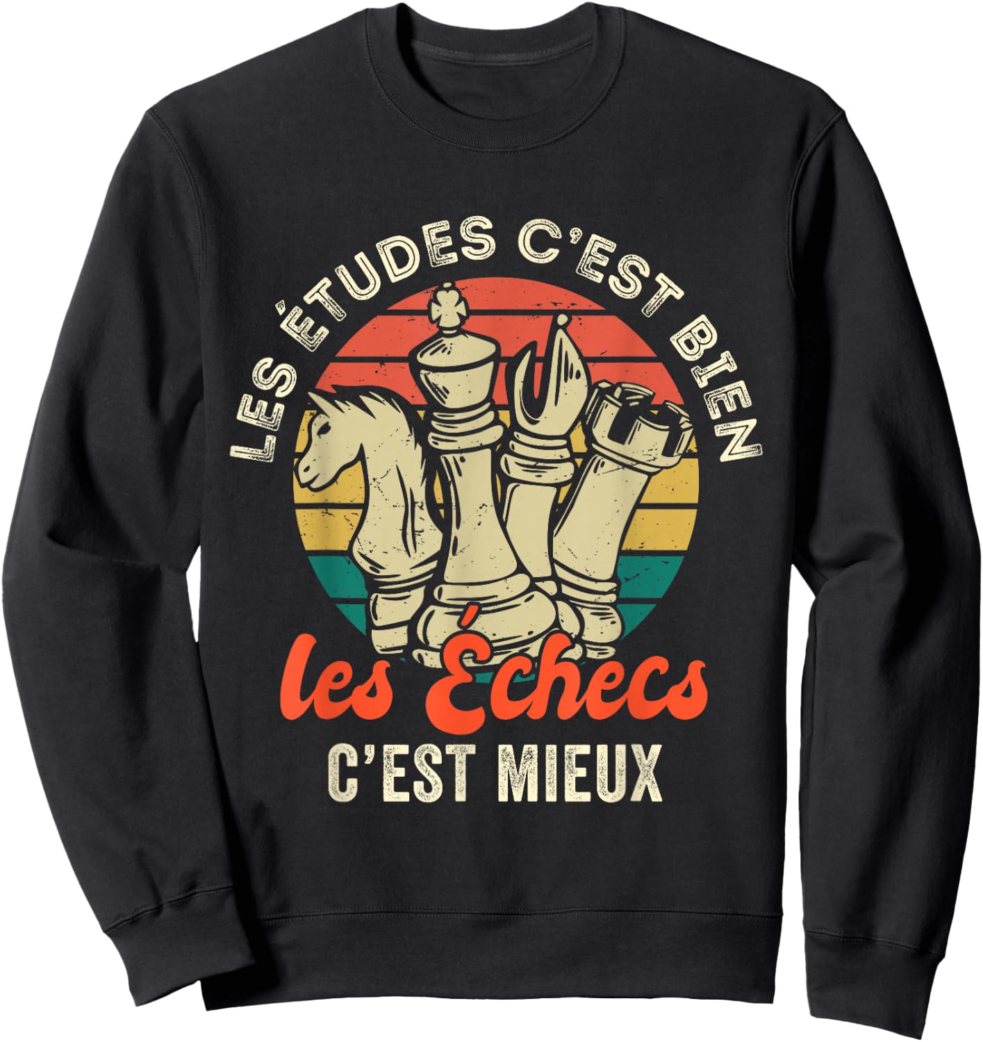 Funny Chess Games Funny Funny Man Child Sweatshirt - Sweatshirt | Black