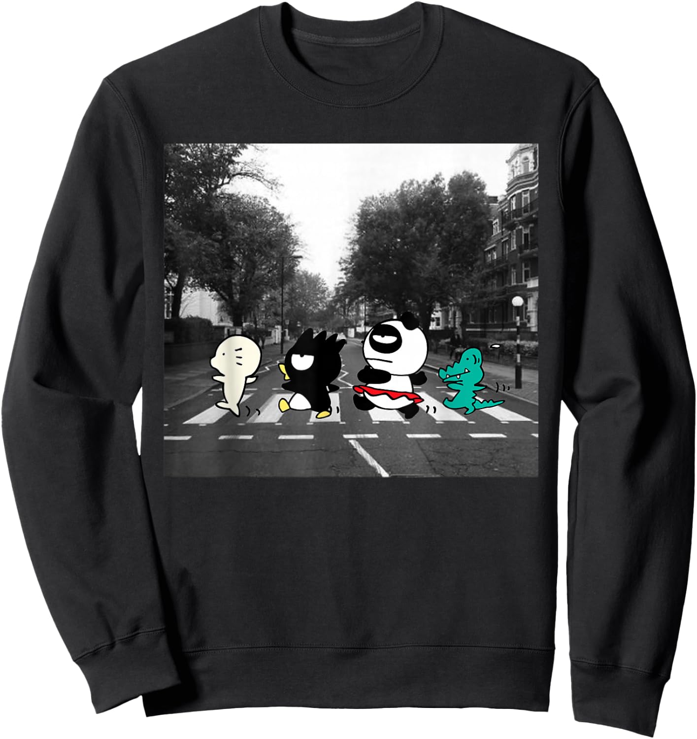 Badtz - Maru Crosswalk Sweatshirt - Sweatshirt | Black