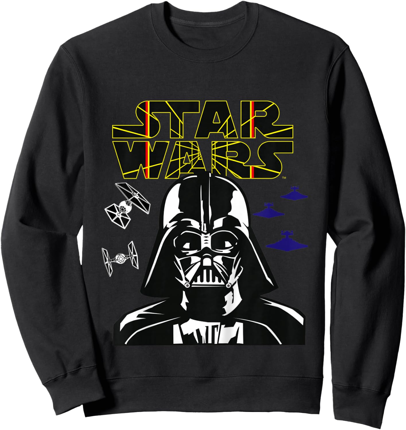 Star Wars Darth Vader Comp Logo Sweatshirt - Sweatshirt | Black