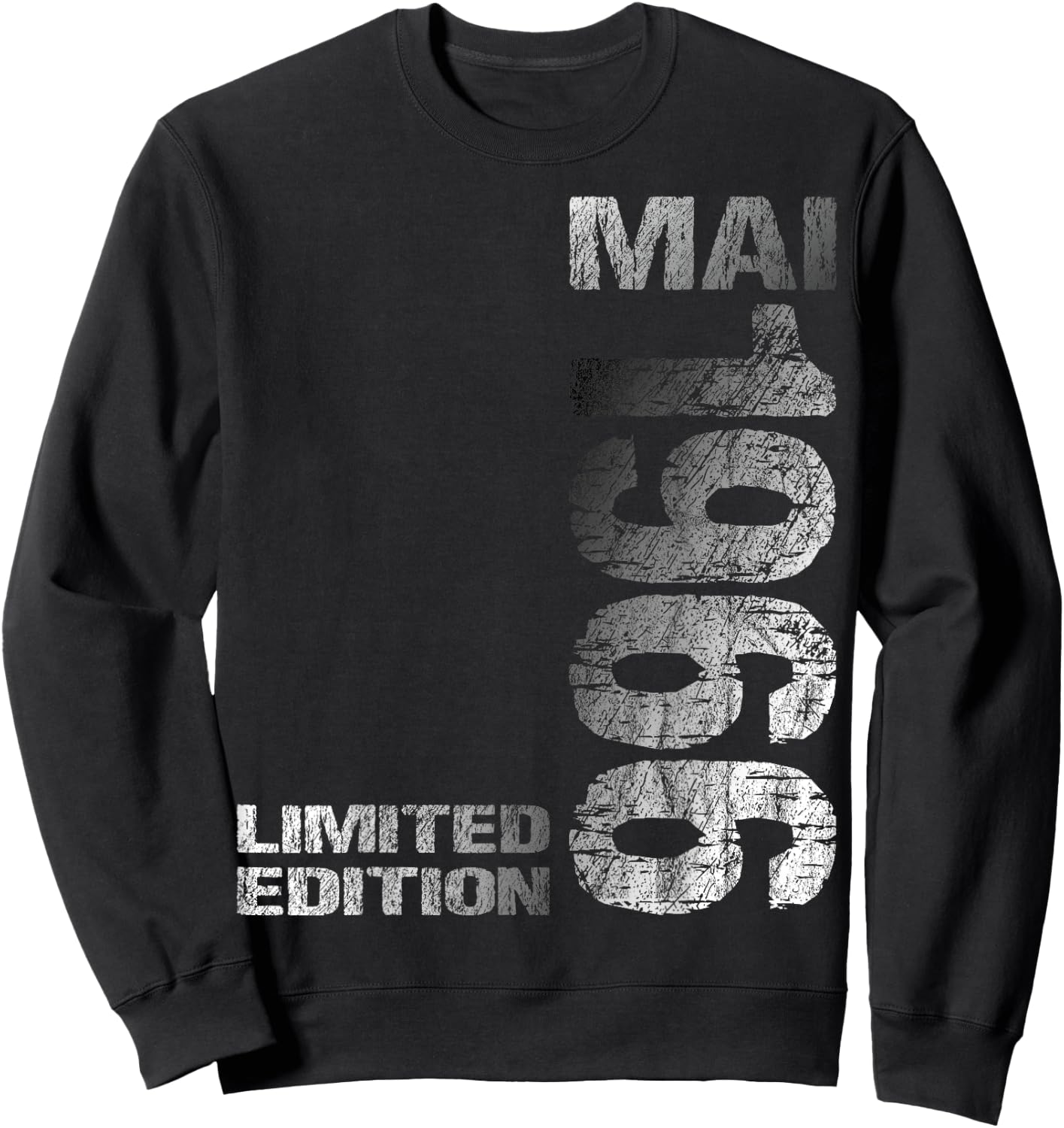 Limited Edition Mai 1966 Mann Frau 60. Geburtstag Sweatshirt - Sweatshirt | Black