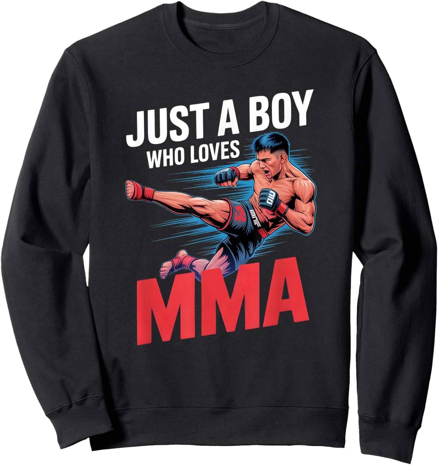 Boys MMA Sweatshirt - Sweatshirt | Black