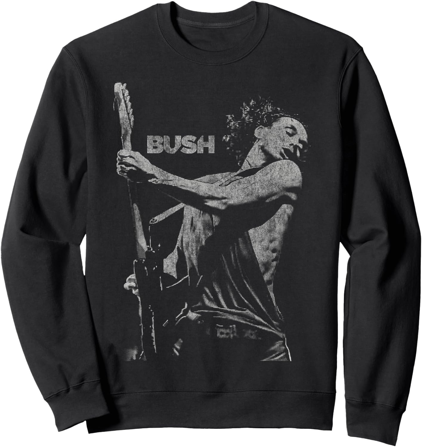 Bush Gavin Guitar Portrait Sweatshirt - Sweatshirt | Black