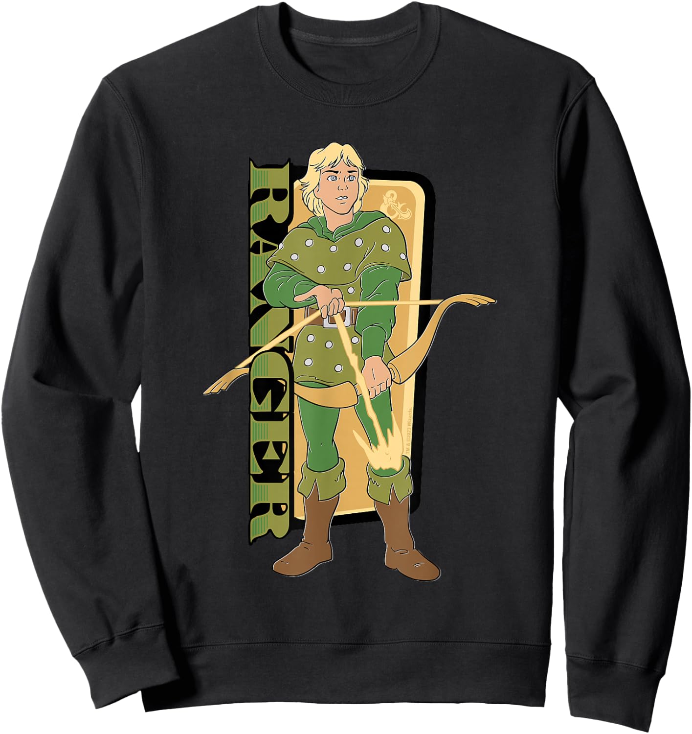 Dungeons & Dragons Hank the Ranger Sweatshirt - Sweatshirt | Black