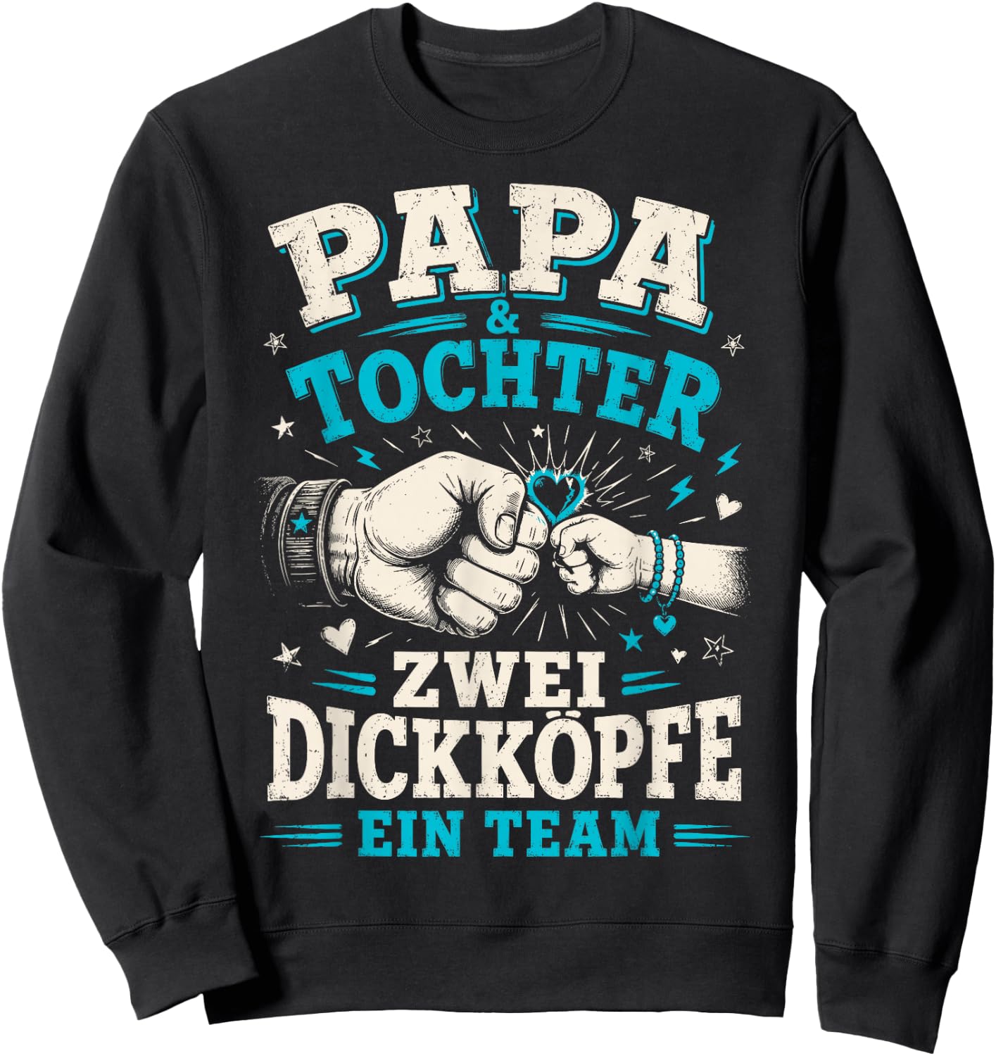 Papa Shirt Lustig Papa Geburtstag Vater Spruch Geschenk Papa Sweatshirt - Sweatshirt | Black