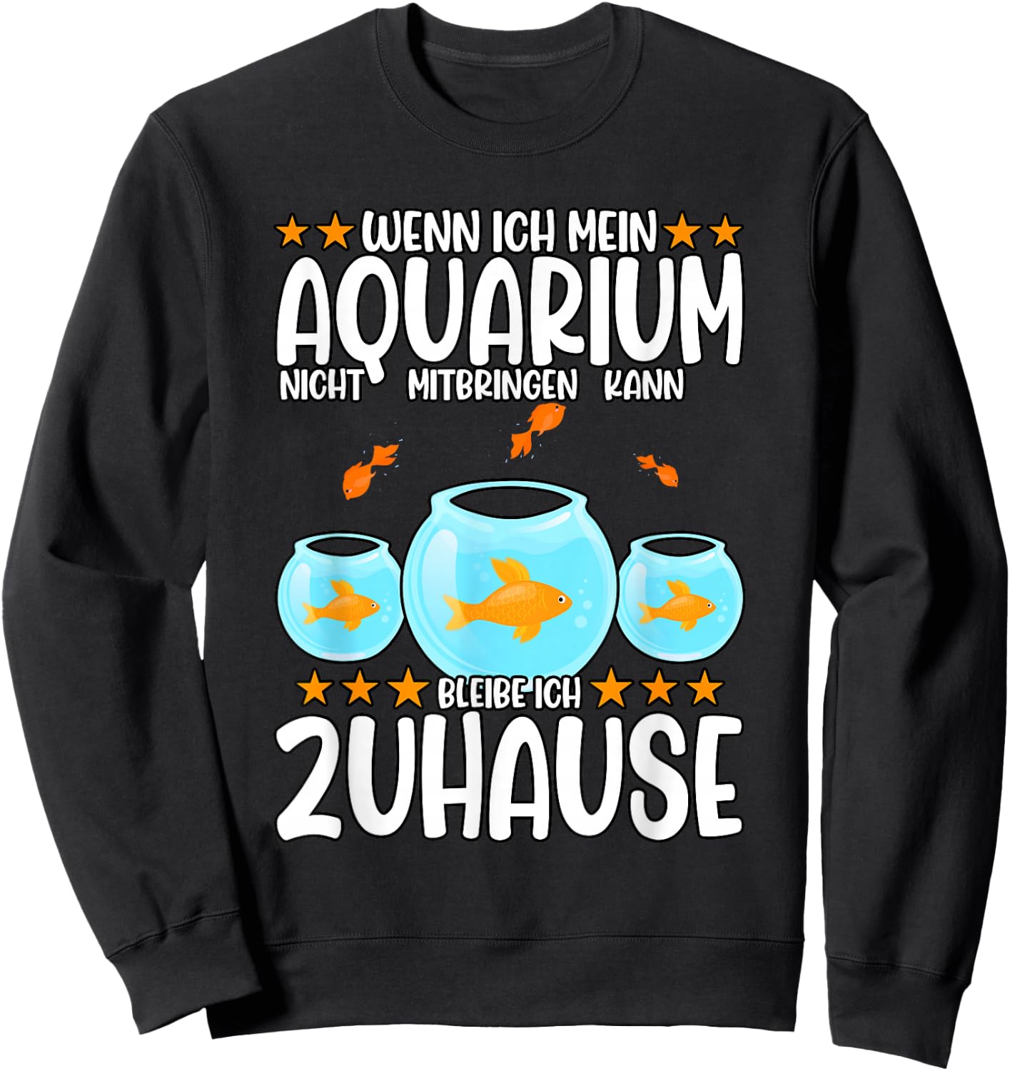 Aquarian , black Sweatshirt - Sweatshirt | Black