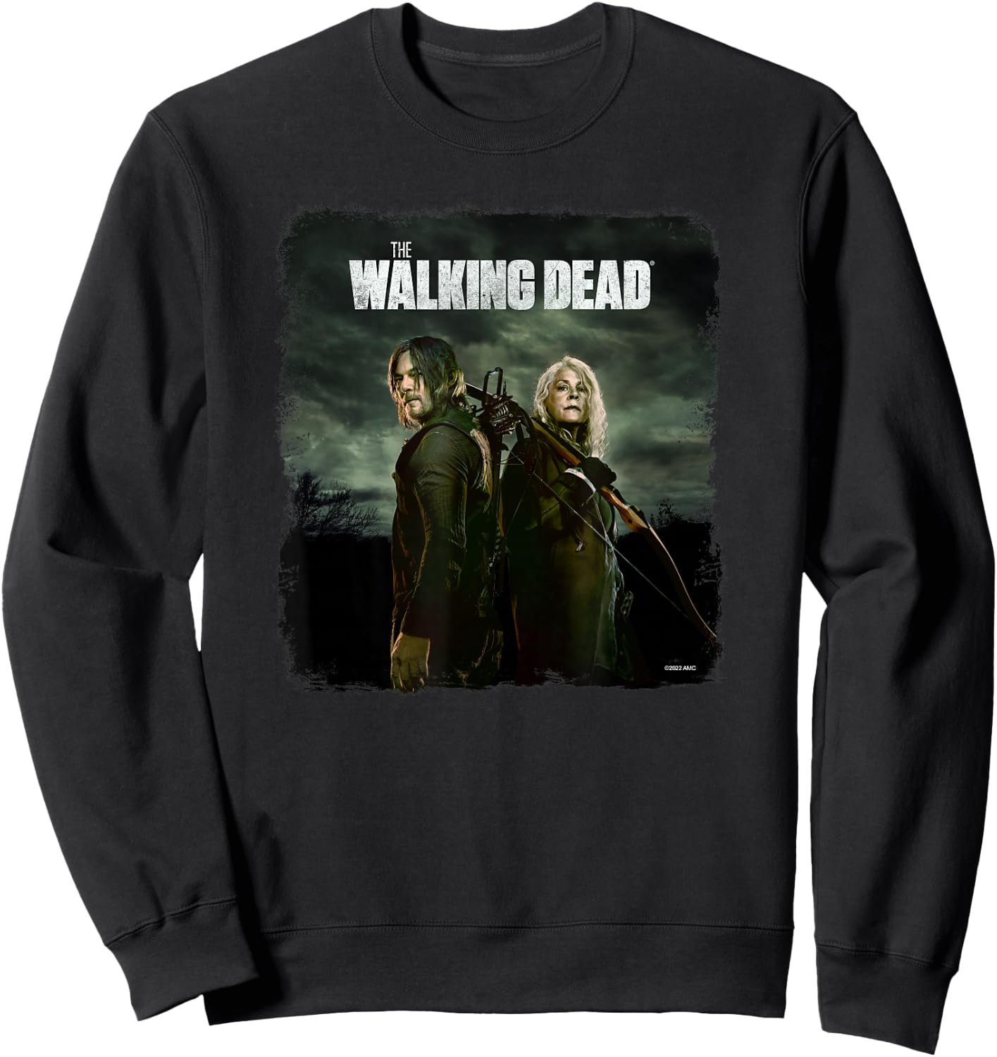 The Walking Dead Daryl and Carol Season 11 , black, s Sweatshirt - Sweatshirt | Black