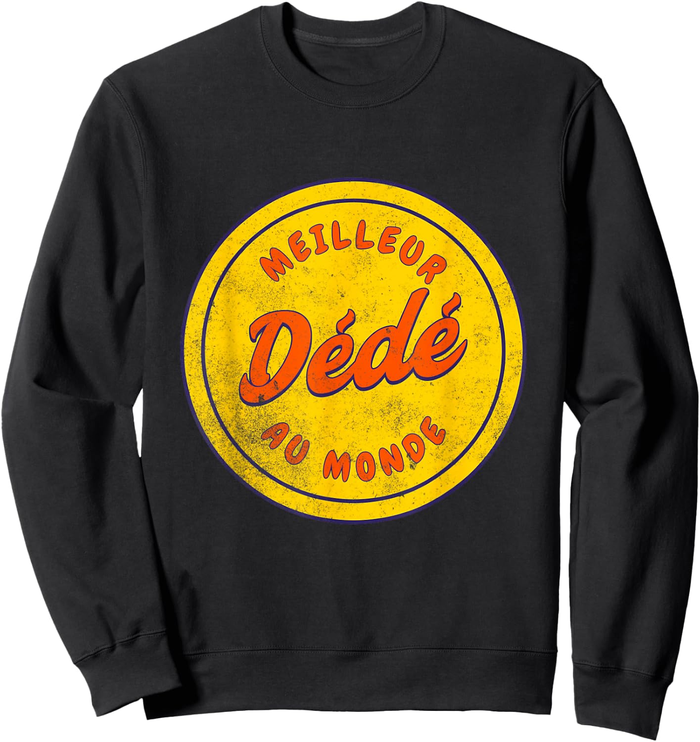 Best Dedee in the World Gift Custom Name Dedicated , Black, S Sweatshirt - Sweatshirt | Black