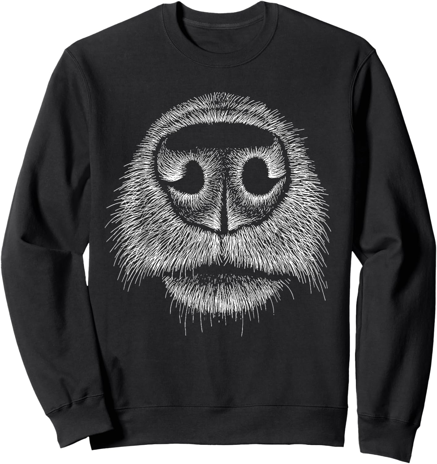 Dog Dog Snout X Dogs Art Dog Dogs Fine Art , black, S Sweatshirt - Sweatshirt | Black