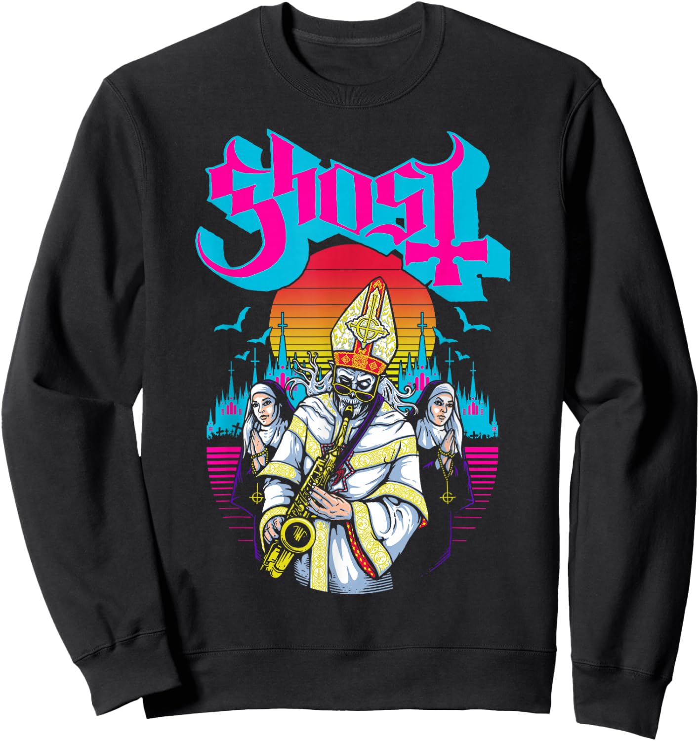 Ghost - Miasma Vice Sweatshirt - Sweatshirt | Black