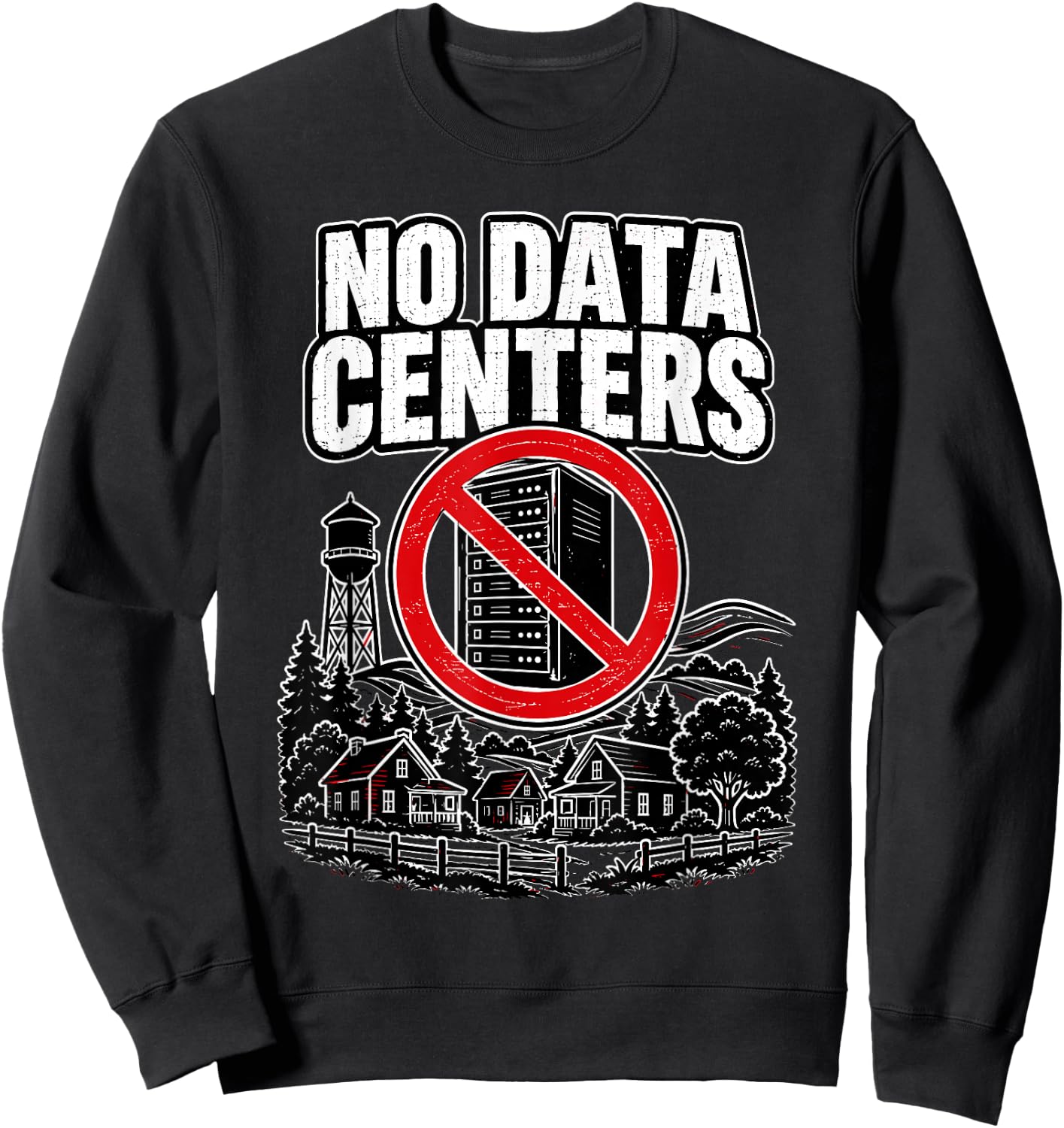 T-Shirt Sweatshirt - Sweatshirt | Black