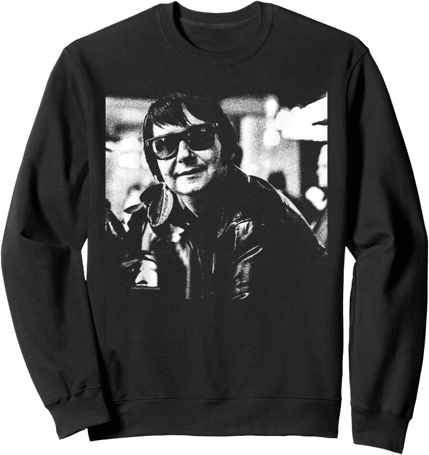 Roy Orbison Black And White Photo By Everard Smith Sweatshirt - Sweatshirt | Black