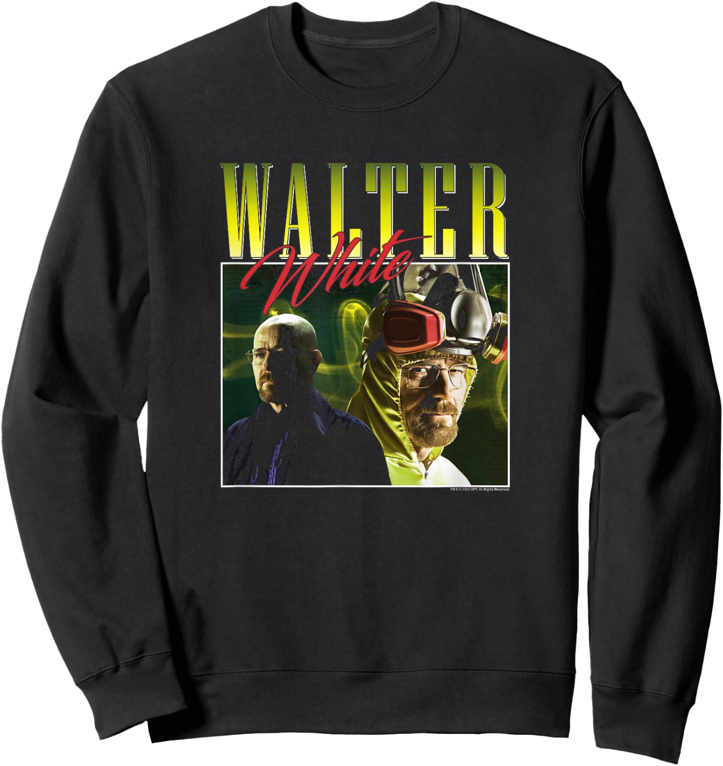 Breaking Bad Walter White 90's Edit Sweatshirt - Sweatshirt | Black