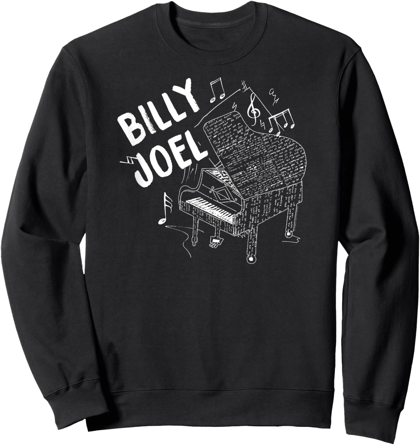 Billy Joel - The Keys Sweatshirt - Sweatshirt | Black