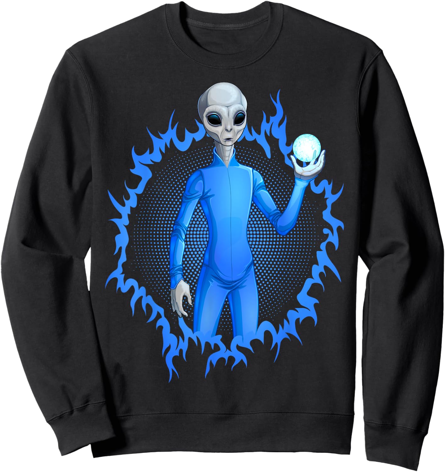 The Alien Sweatshirt - Sweatshirt | Black