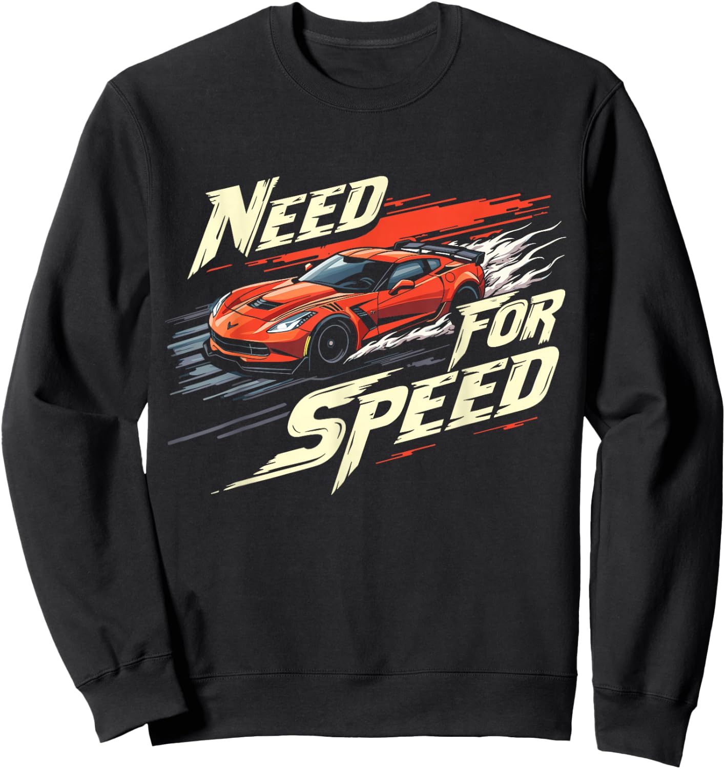 Need for Speed High-Octane Racing Graphic Design , black Sweatshirt - Sweatshirt | Black