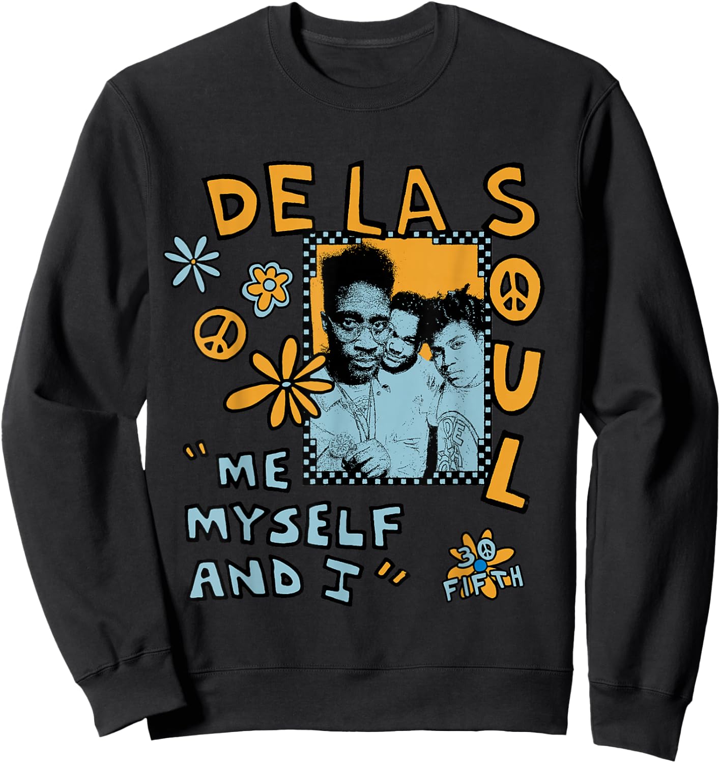 Official De La Soul Me Me And I Sweatshirt - Sweatshirt | Black