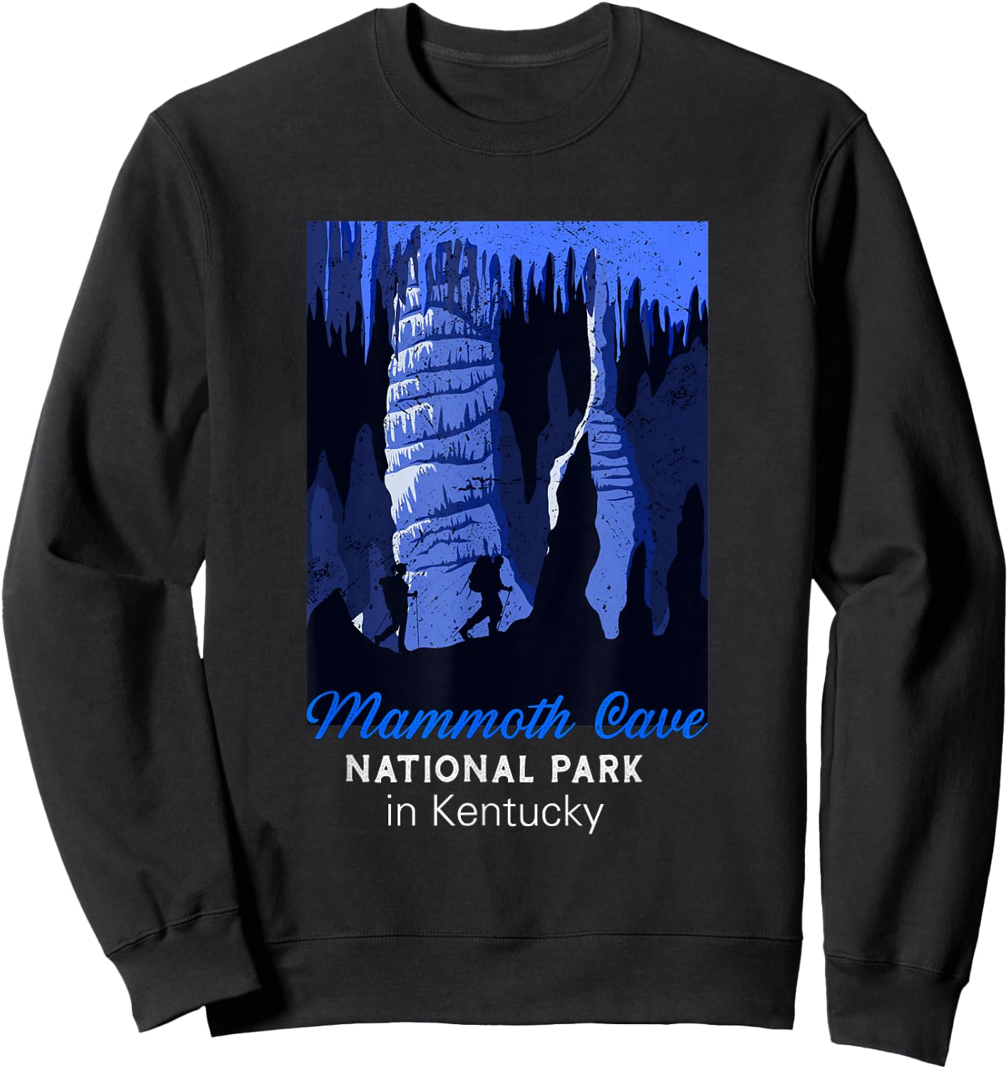 Mammoth Cave National Park Kentucky Sweatshirt - Sweatshirt | Black