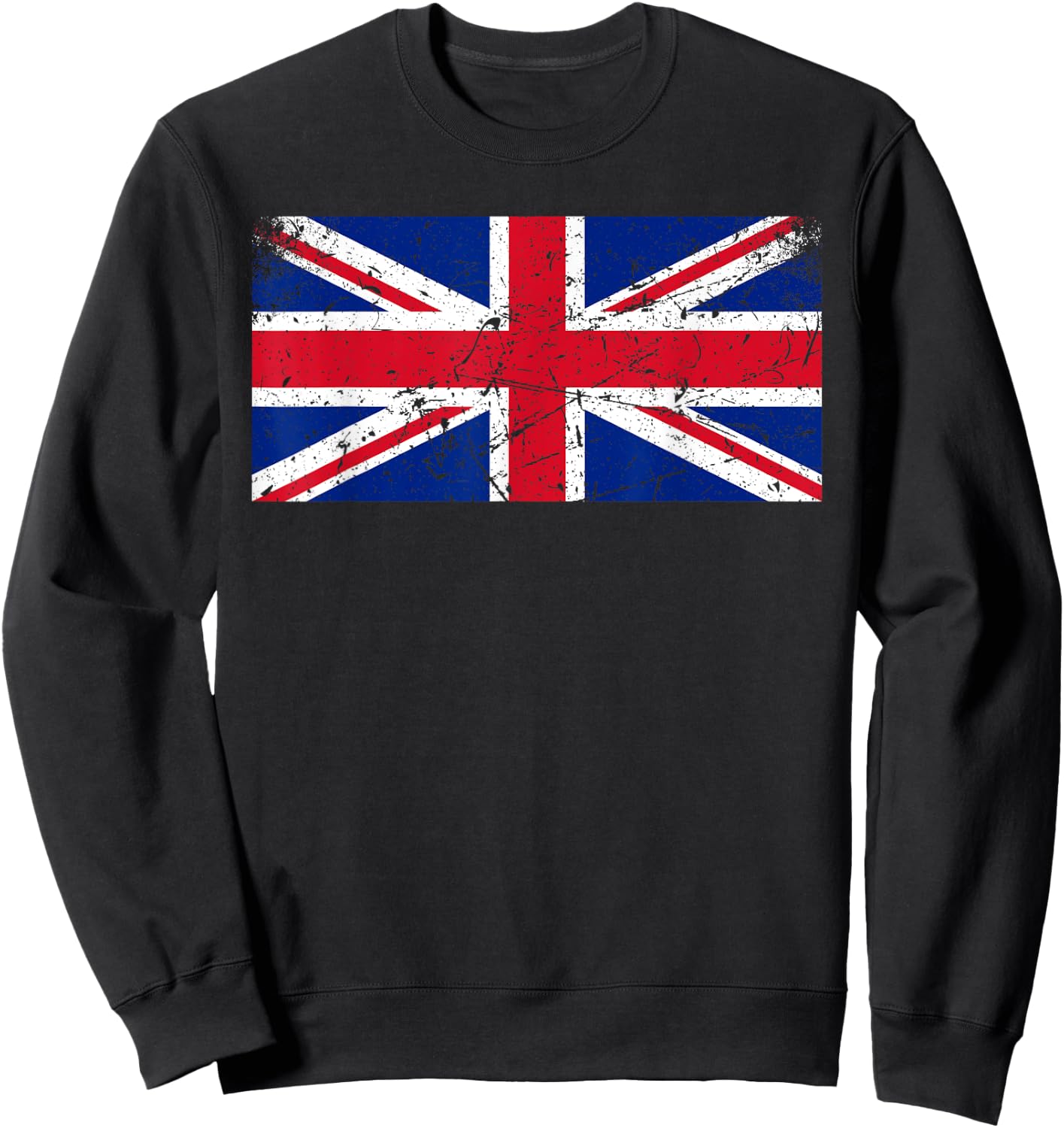 United Kingdom Flag , Women, Kids Sweatshirt - Sweatshirt | Black