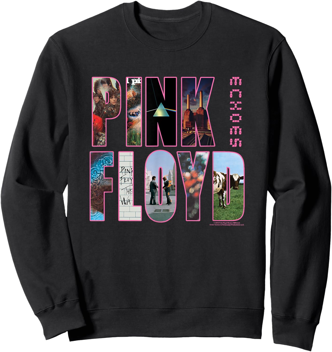 PINK FLOYD COVER , grey, S Sweatshirt - Sweatshirt | Black
