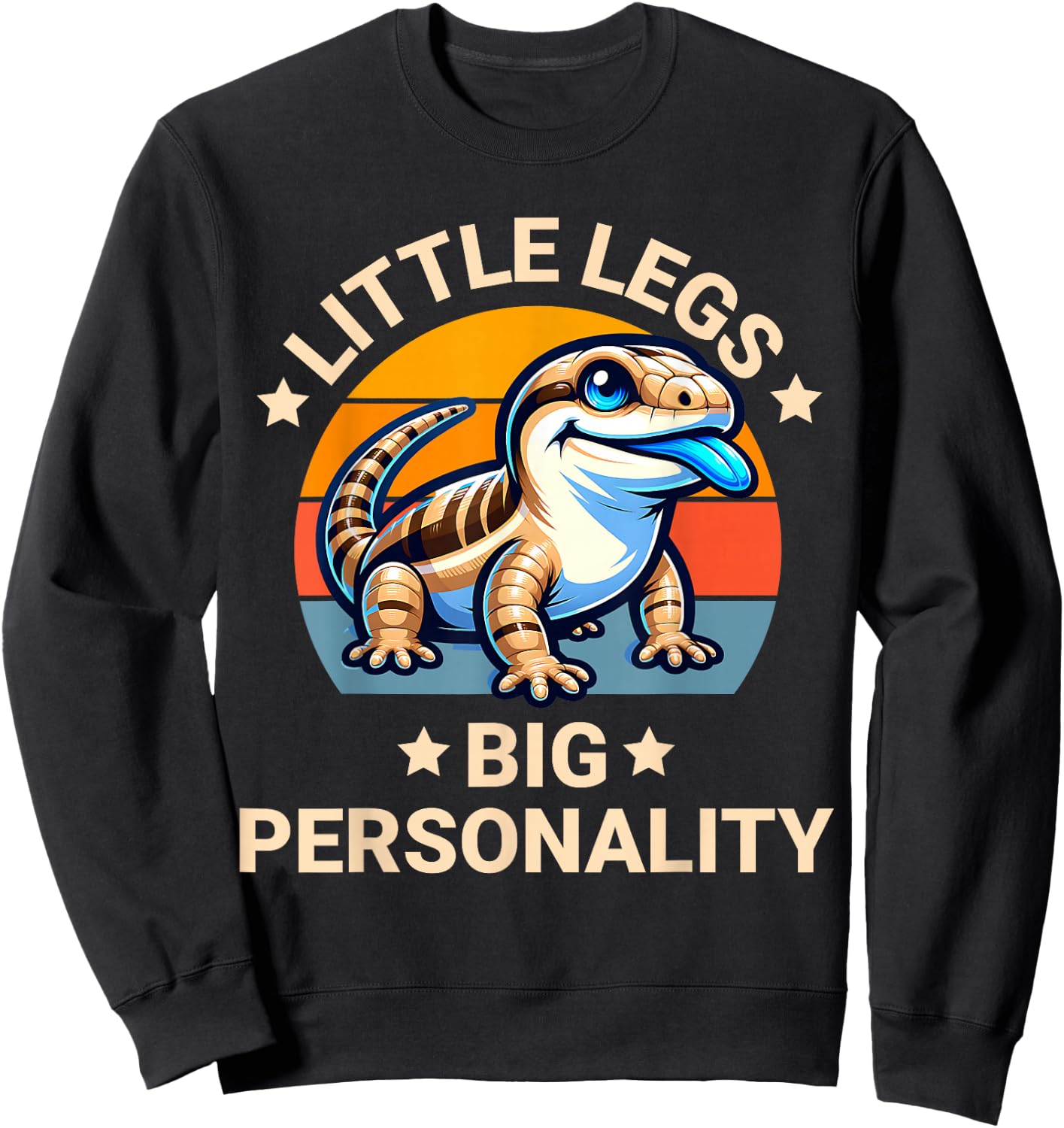 Blue Tongue Skink Owner Sweatshirt - Sweatshirt | Black
