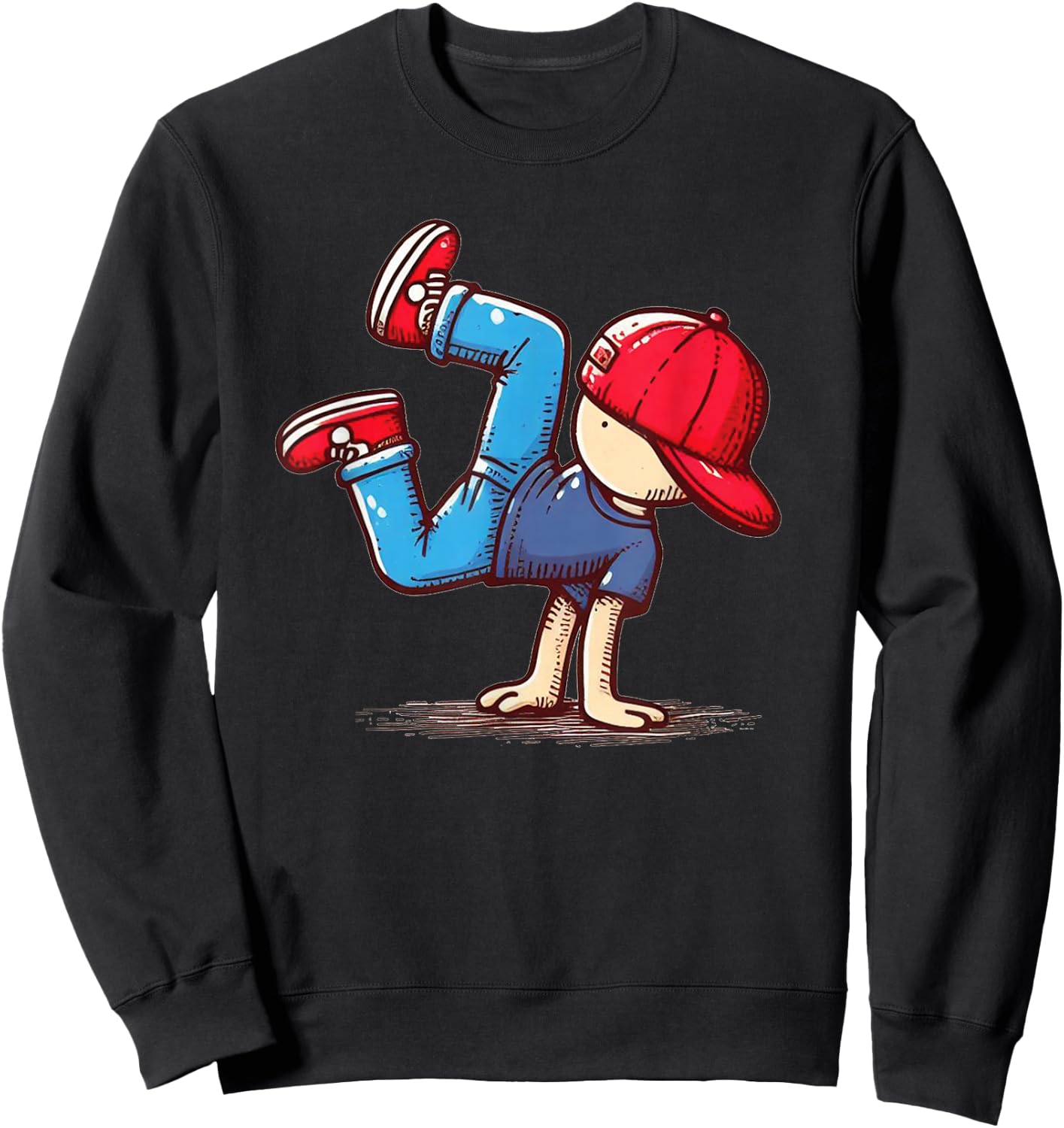 Kleiner Breakdancer Sweatshirt - Sweatshirt | Black