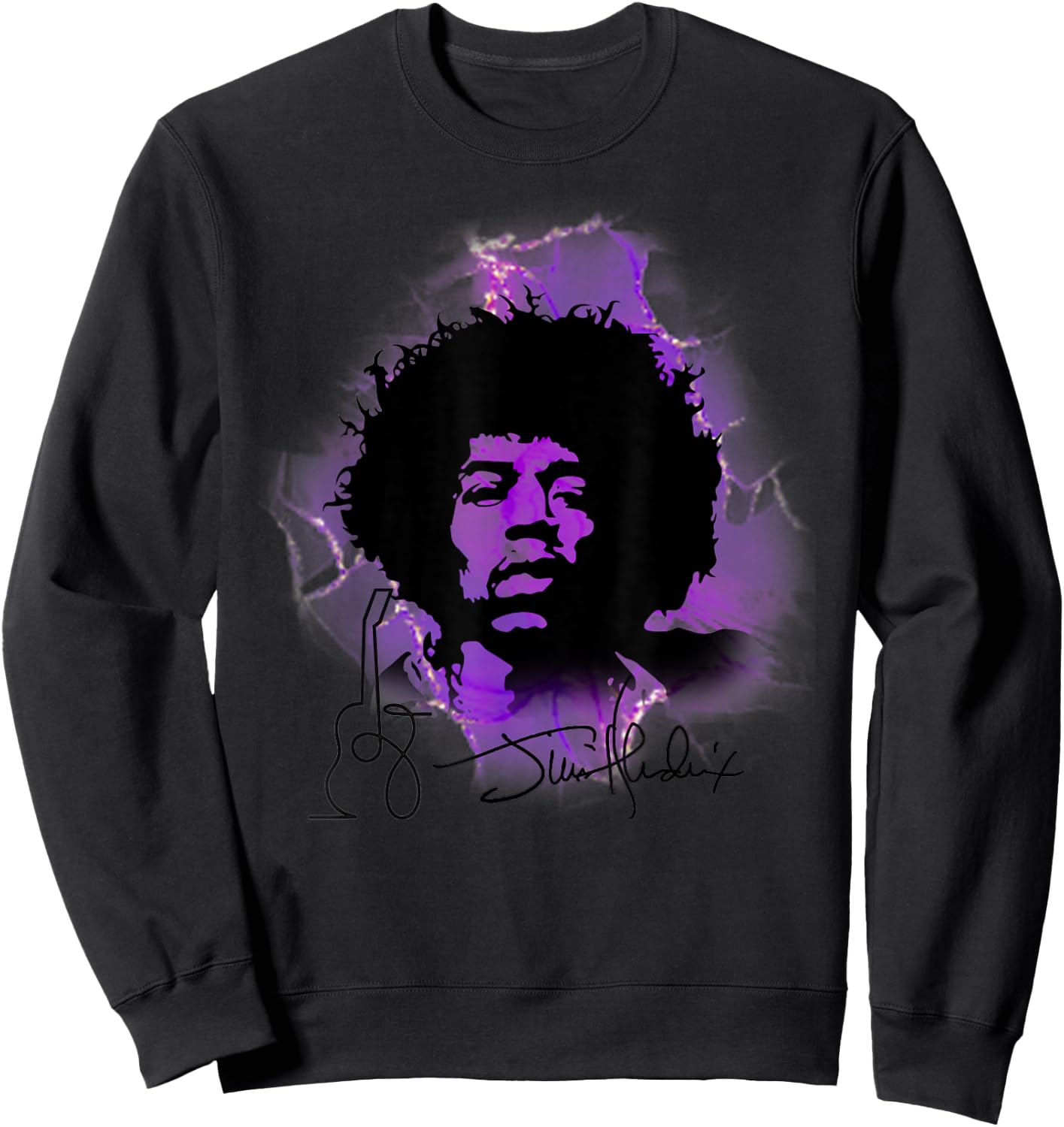 Jimi Hendrix_001 Sweatshirt - Sweatshirt | Black