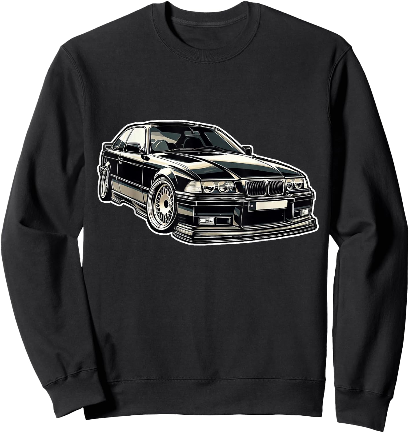 Alte Deutsche Klassische Autos Tuning E36 , Black, S Sweatshirt - Sweatshirt | Black