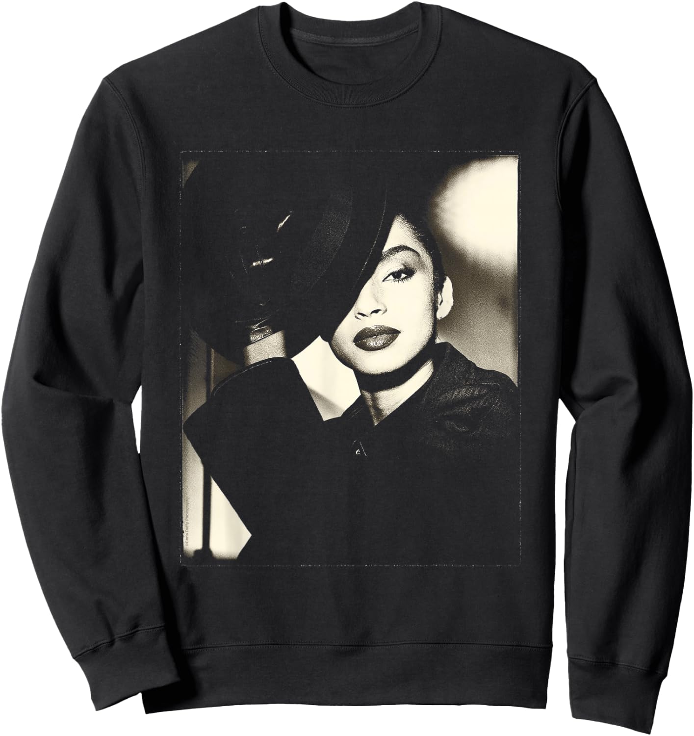 Chris Duffy Photography Sänger Sade 1985 , black Sweatshirt - Sweatshirt | Black