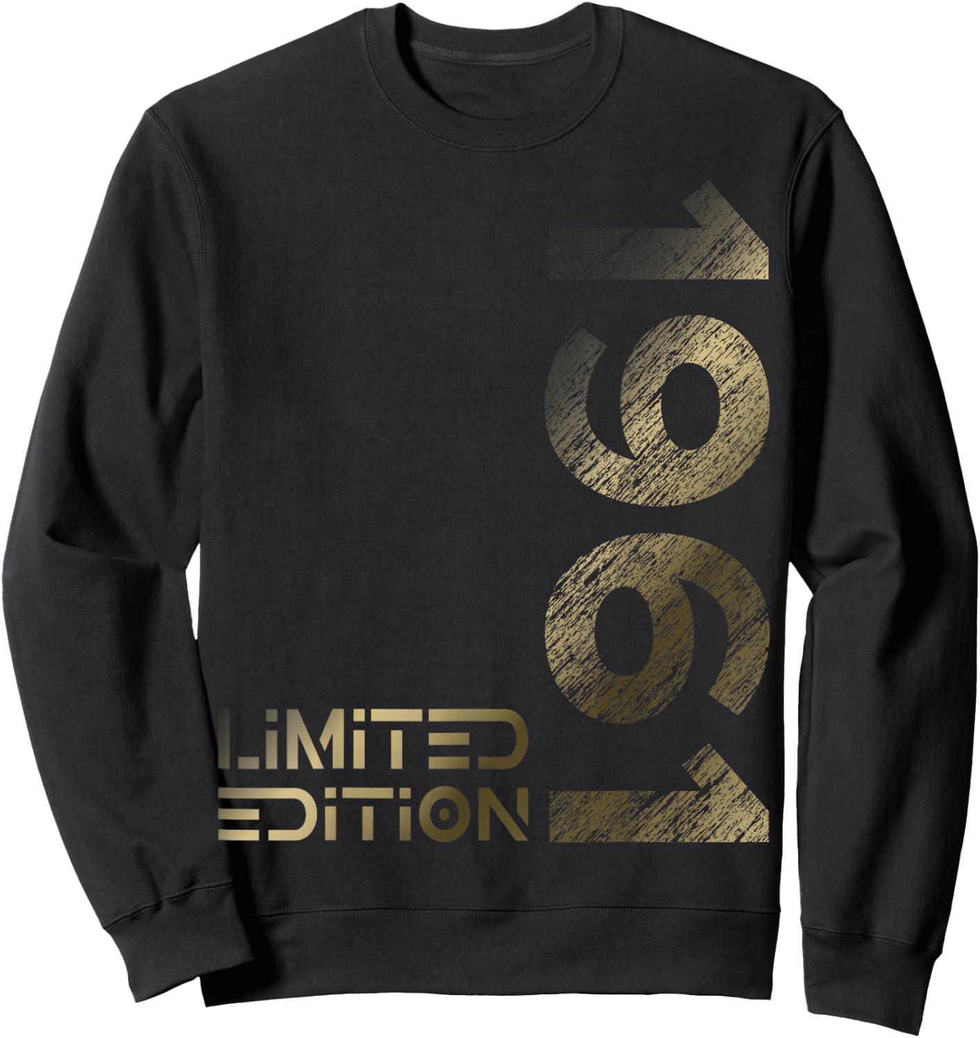 Limited Edition Jahrgang 1961 Mann Frau 65. Geburtstag Sweatshirt - Sweatshirt | Black