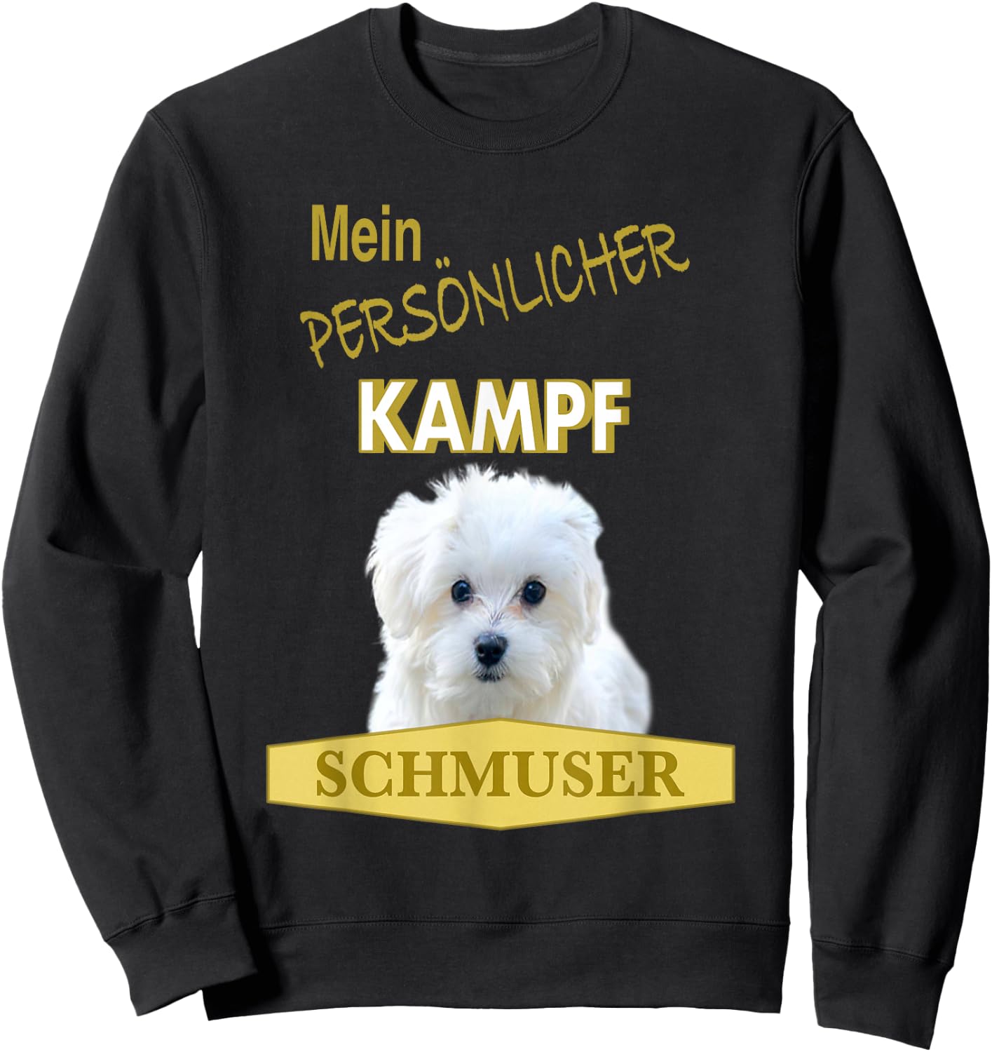 Malteser- – Malteser-Hund – Malteser Sweatshirt - Sweatshirt | Black