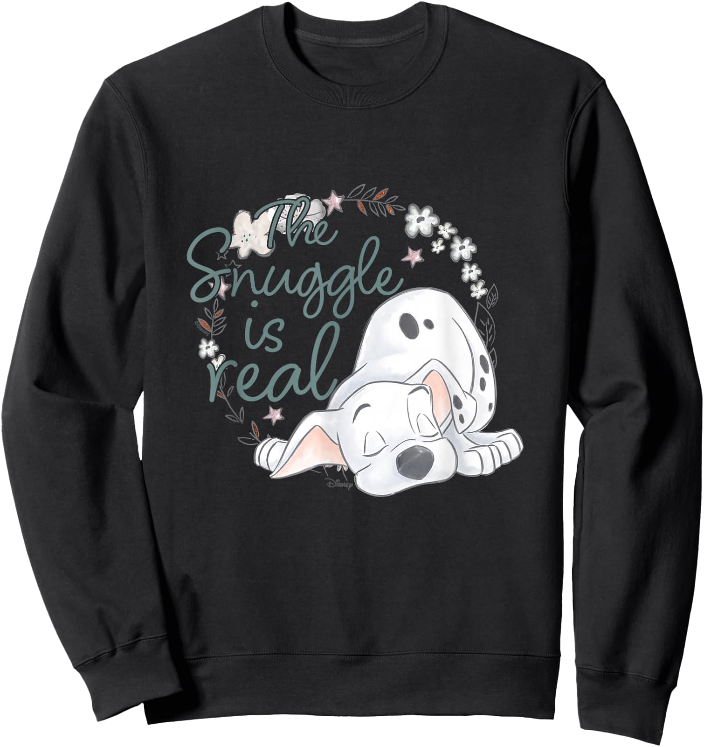 101 Dalmatians - The Snuggle Is Real Sweatshirt - Sweatshirt | Black