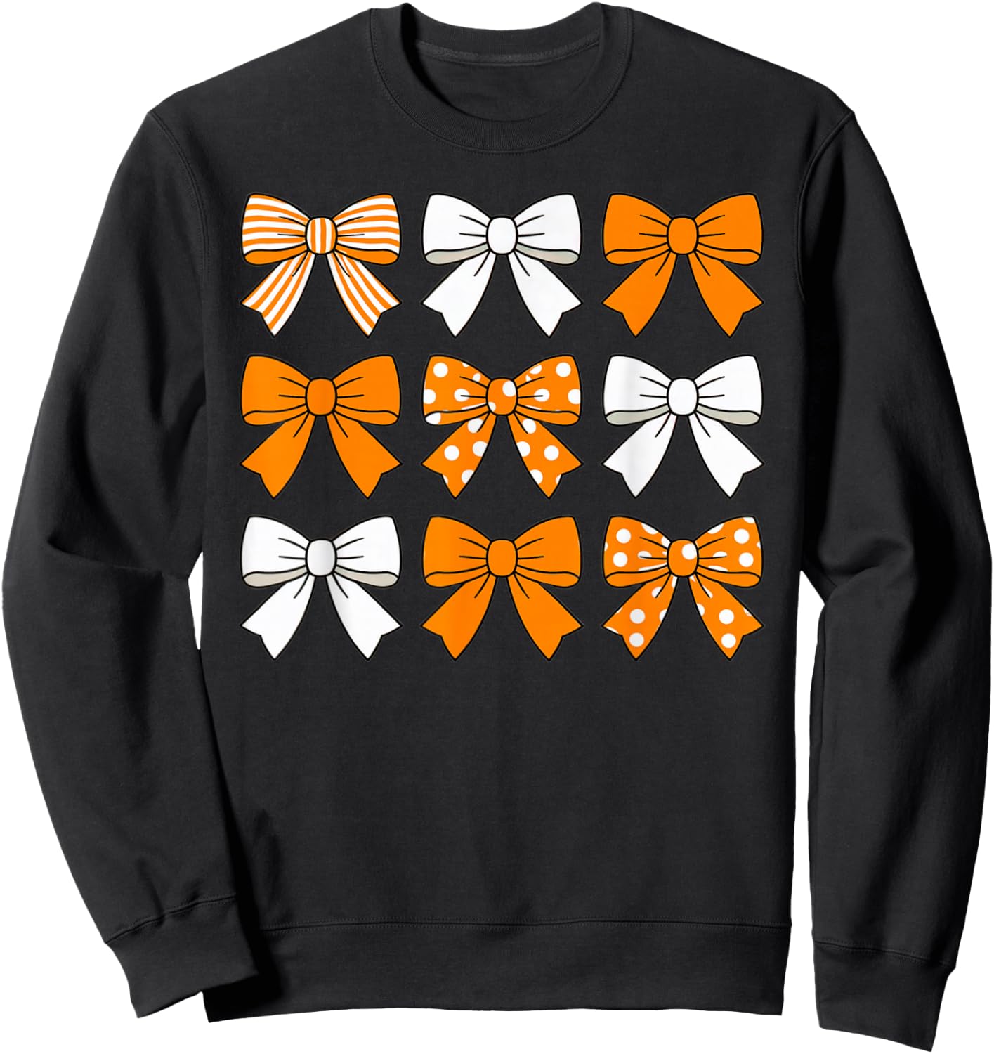 Cute Tennessee Coquette Vibes State Pride Women Girls Tween Sweatshirt - Sweatshirt | Black