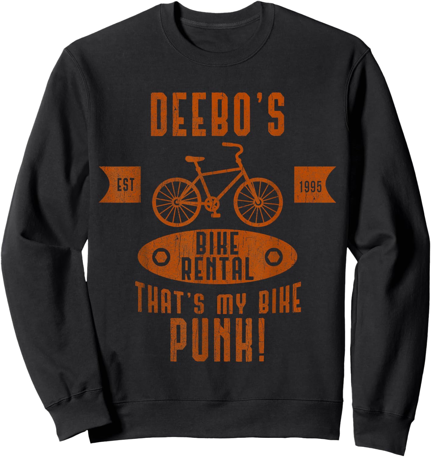 Deebo's bike rental Sweatshirt - Sweatshirt | Black