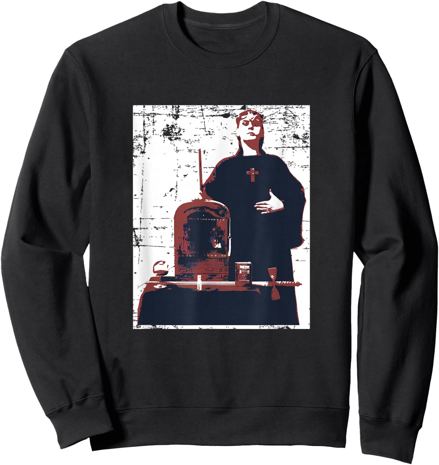 Crowley The Magus Thelema Magician Ceremonial Magick Sweatshirt - Sweatshirt | Black