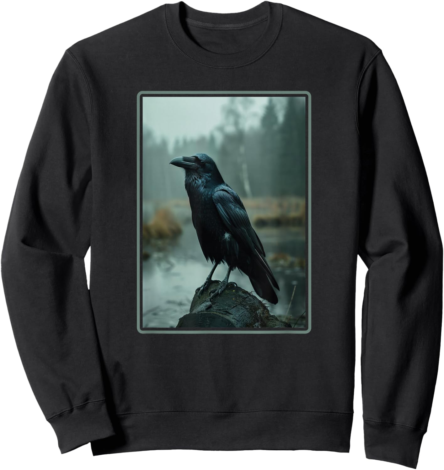 Crows Crow Sweatshirt - Sweatshirt | Black