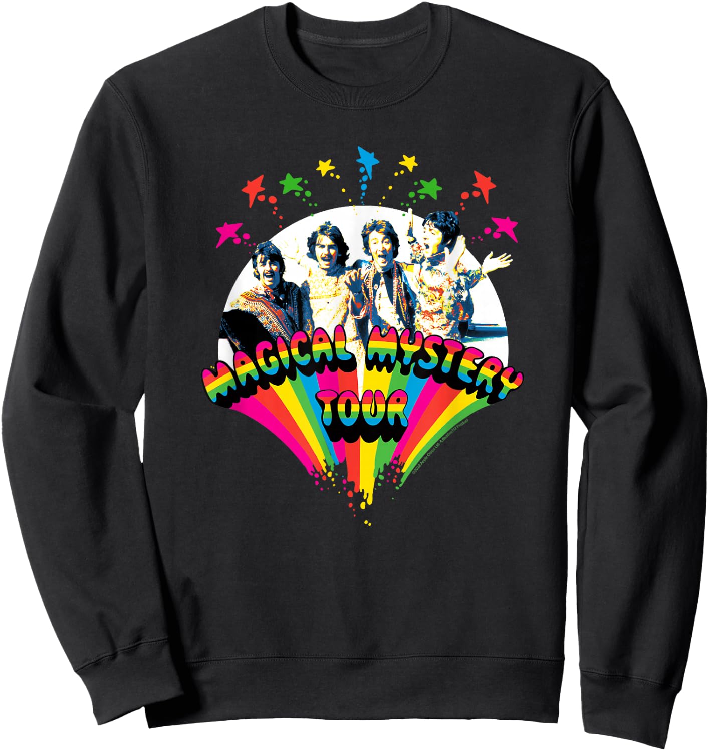 The Beatles - Magical Mystery Tour with band members, Black, S Sweatshirt - Sweatshirt | Black