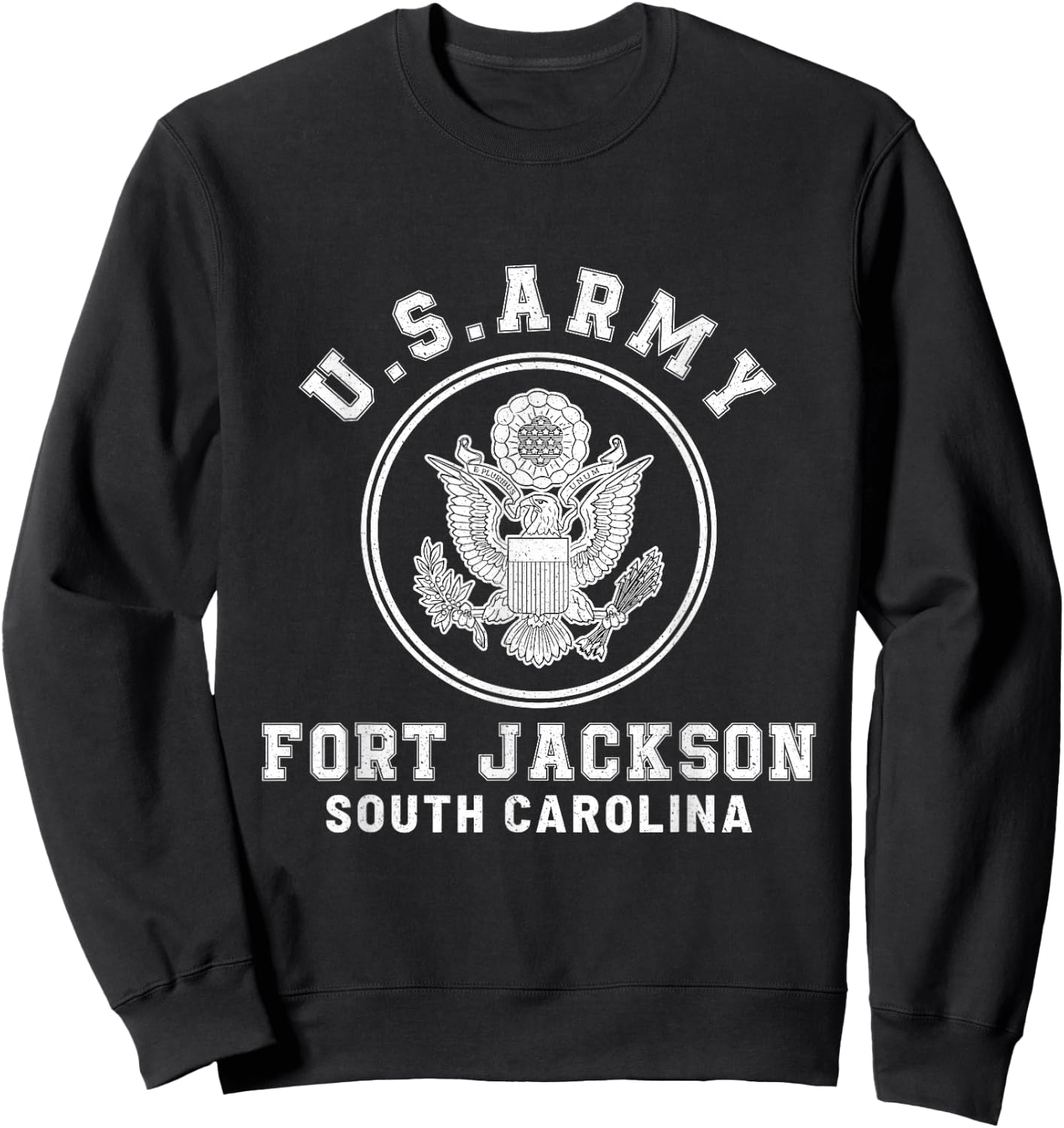 Fort Jackson South Carolina SC Army Basic Training Sweatshirt - Sweatshirt | Black