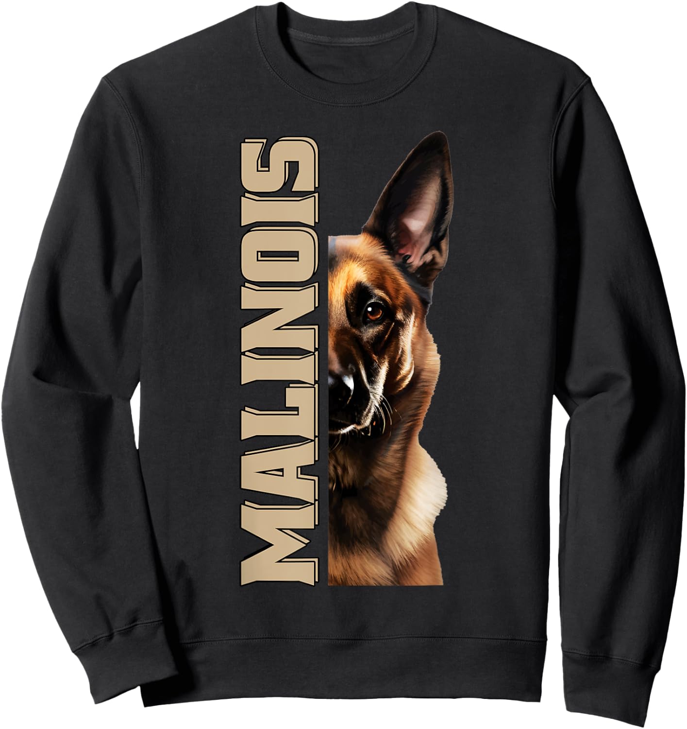 Malinois Dog Owner Love Belgian Malinois , Black, S Sweatshirt - Sweatshirt | Black