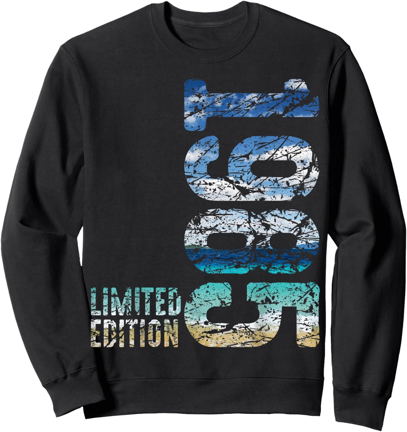 41st birthday man woman 41 years decoration 1985 funny Gift Sweatshirt - Sweatshirt | Black