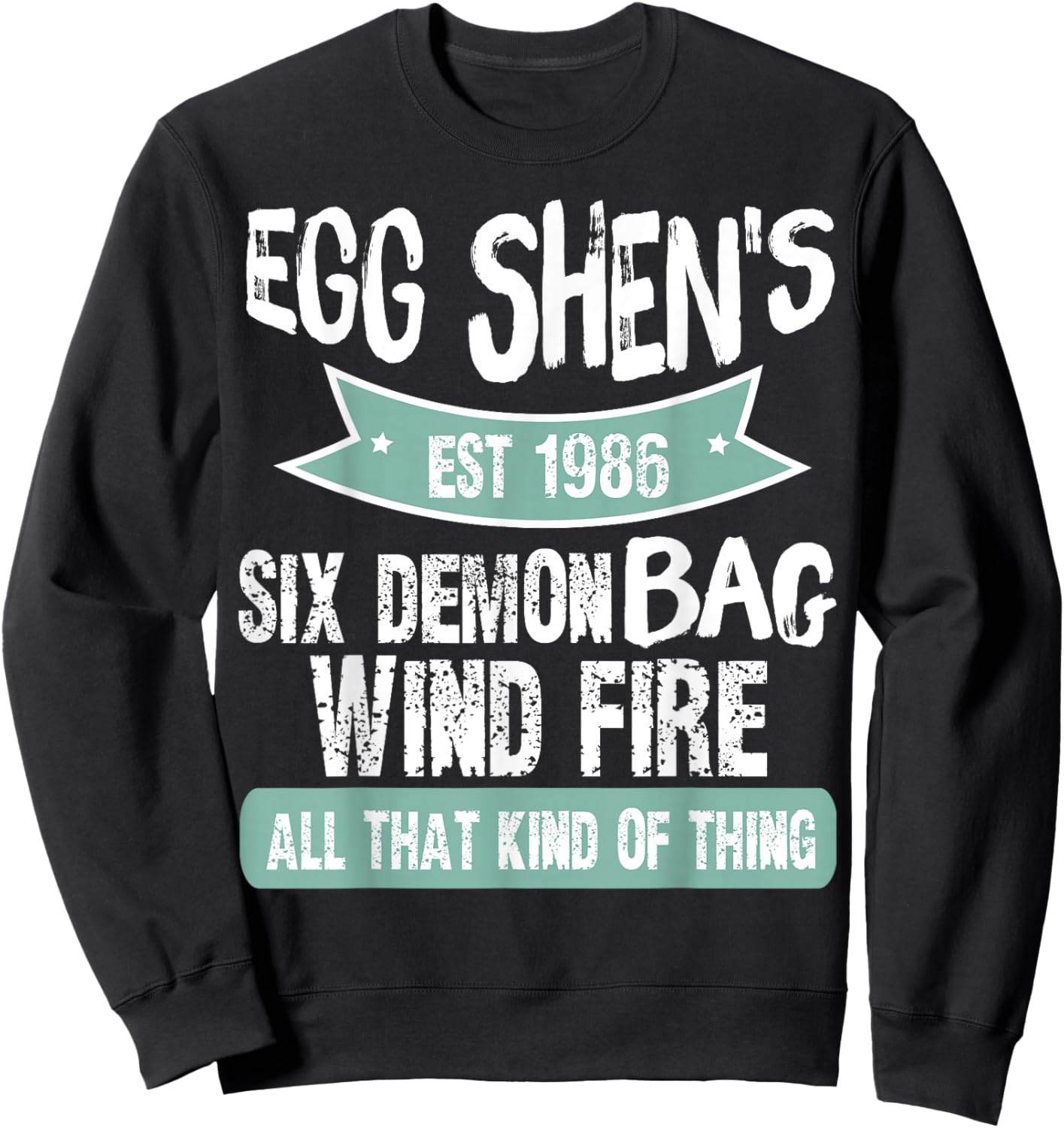 Six Demon Bag Big Trouble In Little China Sweatshirt - Sweatshirt | Black
