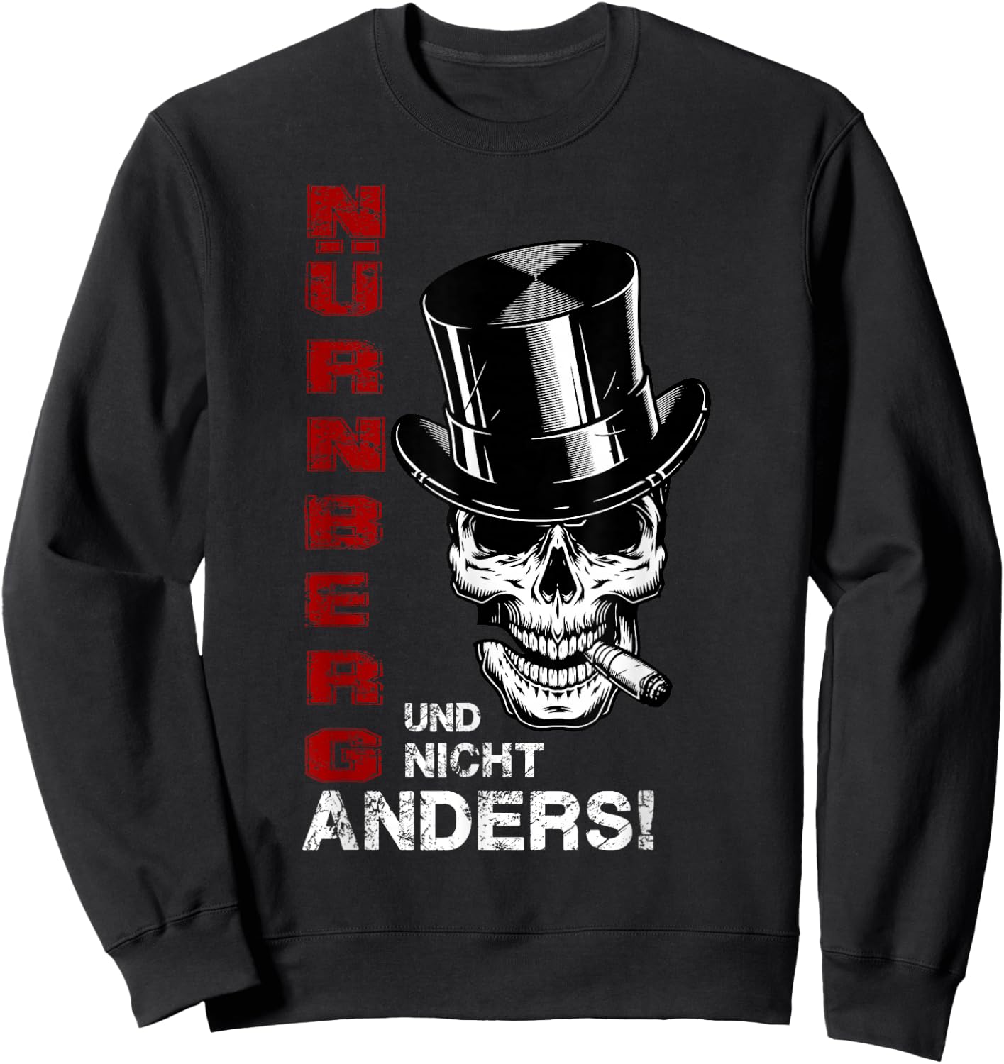 Ultras Nuremberg Shirt Nuremberg Boys' Football Tradition FCN , black, s Sweatshirt - Sweatshirt | Black