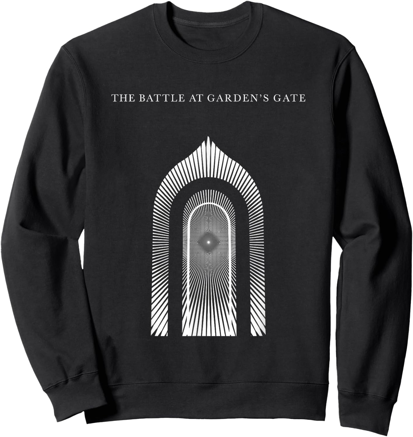 Official Greta Van Fleet The Battle at Garden's Gate Black , black Sweatshirt - Sweatshirt | Black
