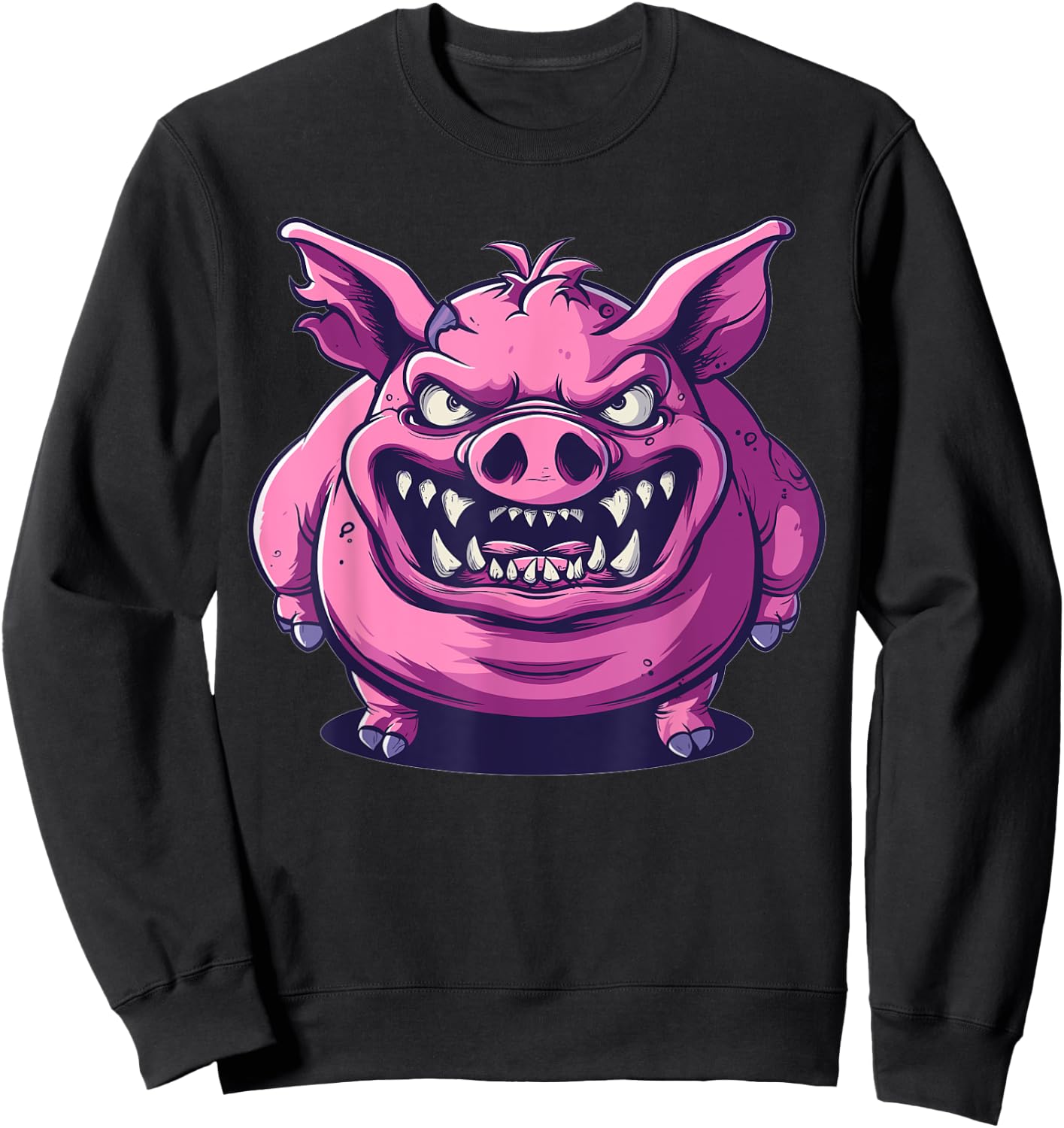 Evil Pig Sweatshirt - Sweatshirt | Black
